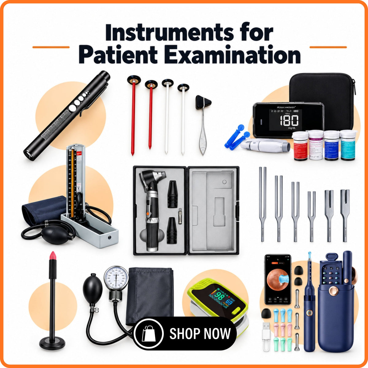 Instruments for patient examinations