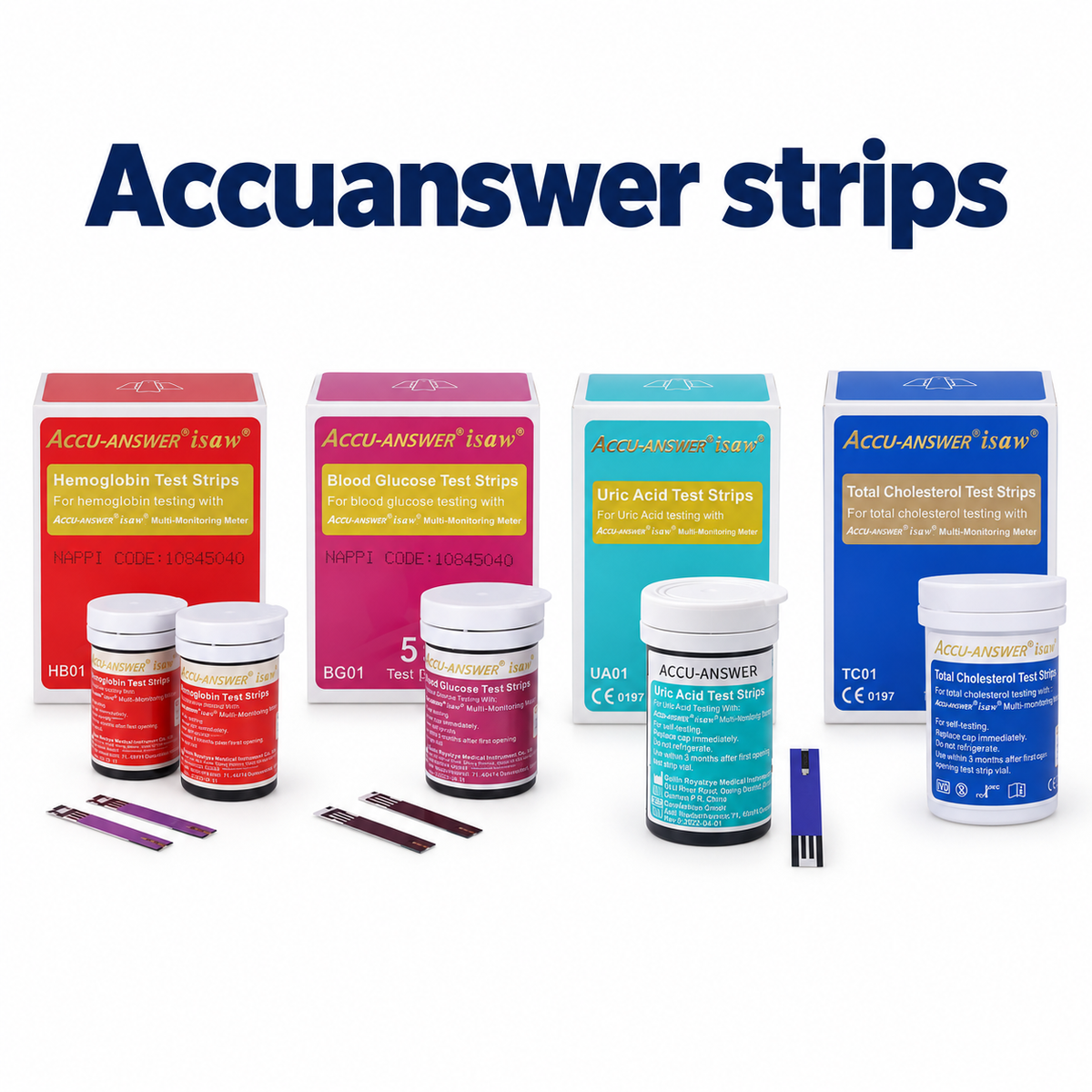 Blood test strips (Accuanswer)