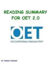 Reading summary