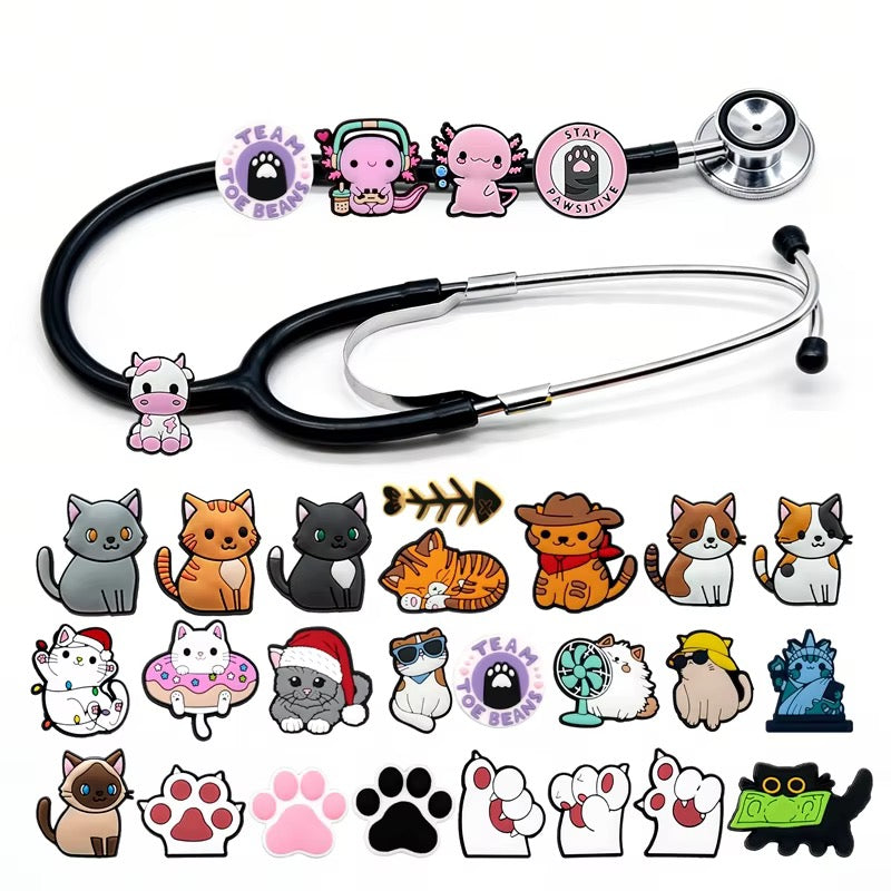 Stethoscope charms