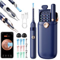 Video otoscope with tweezers