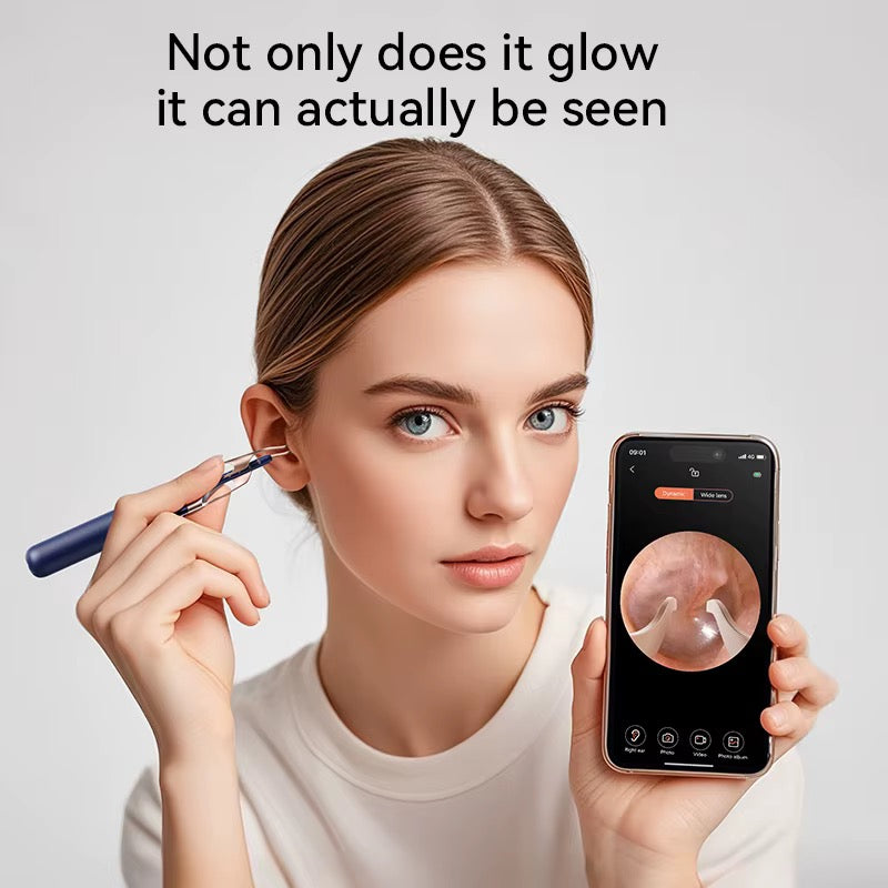 Video otoscope with tweezers