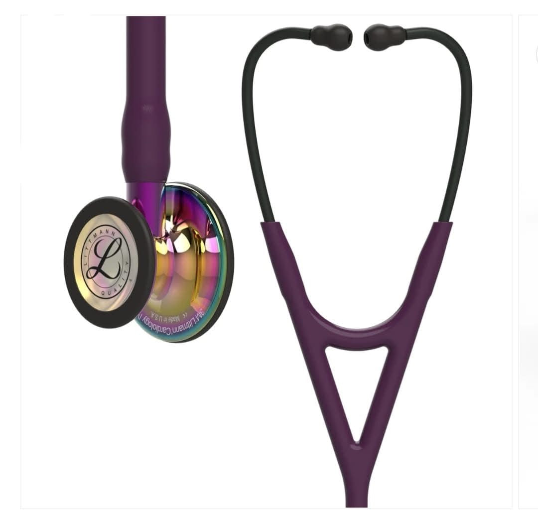 Littmann C4 - Plum with polished rainbow