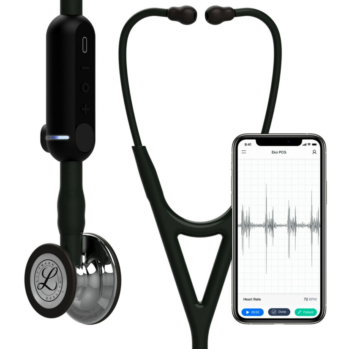 Littmann core digital - Mirror chestpiece and black