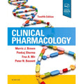 Clinical pharmacology by Morris Brown 12e
