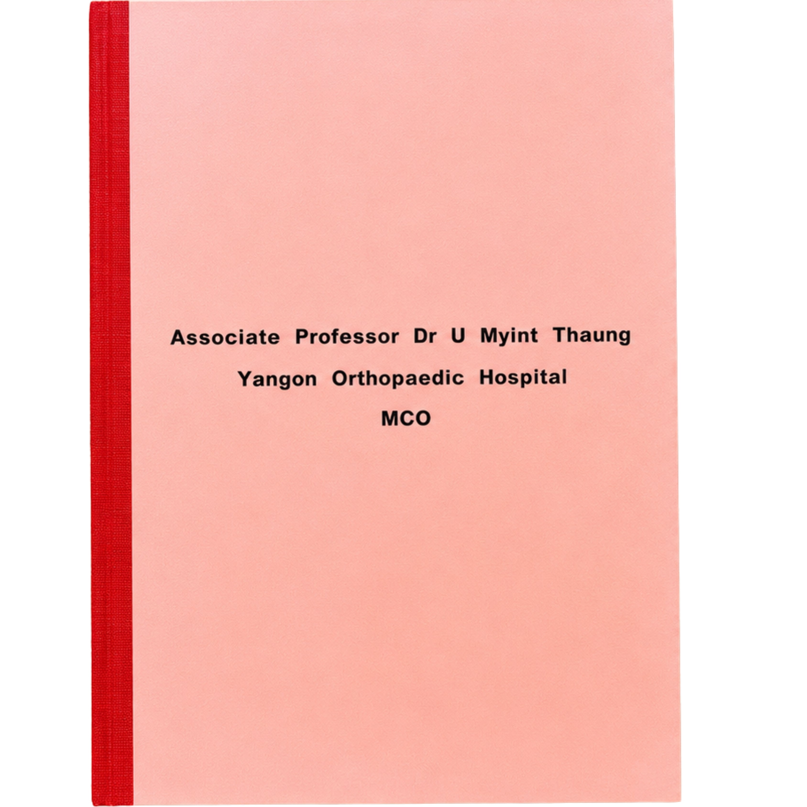 Prof U Myint Thaung MCQs