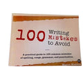 100 writing mistakes to avoid
