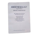 Anaesthesiology speciality board review 800 MCQs with explanatory answers