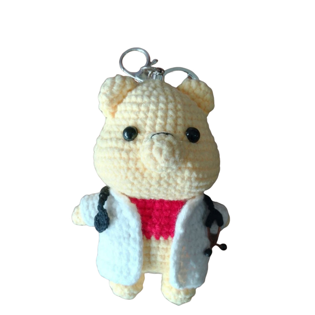 Doctor character key chain