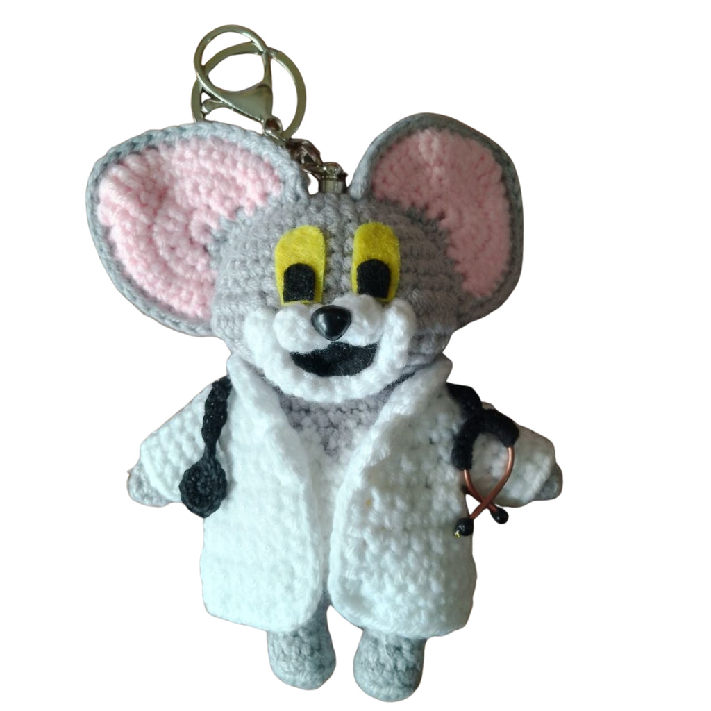 Doctor character key chain