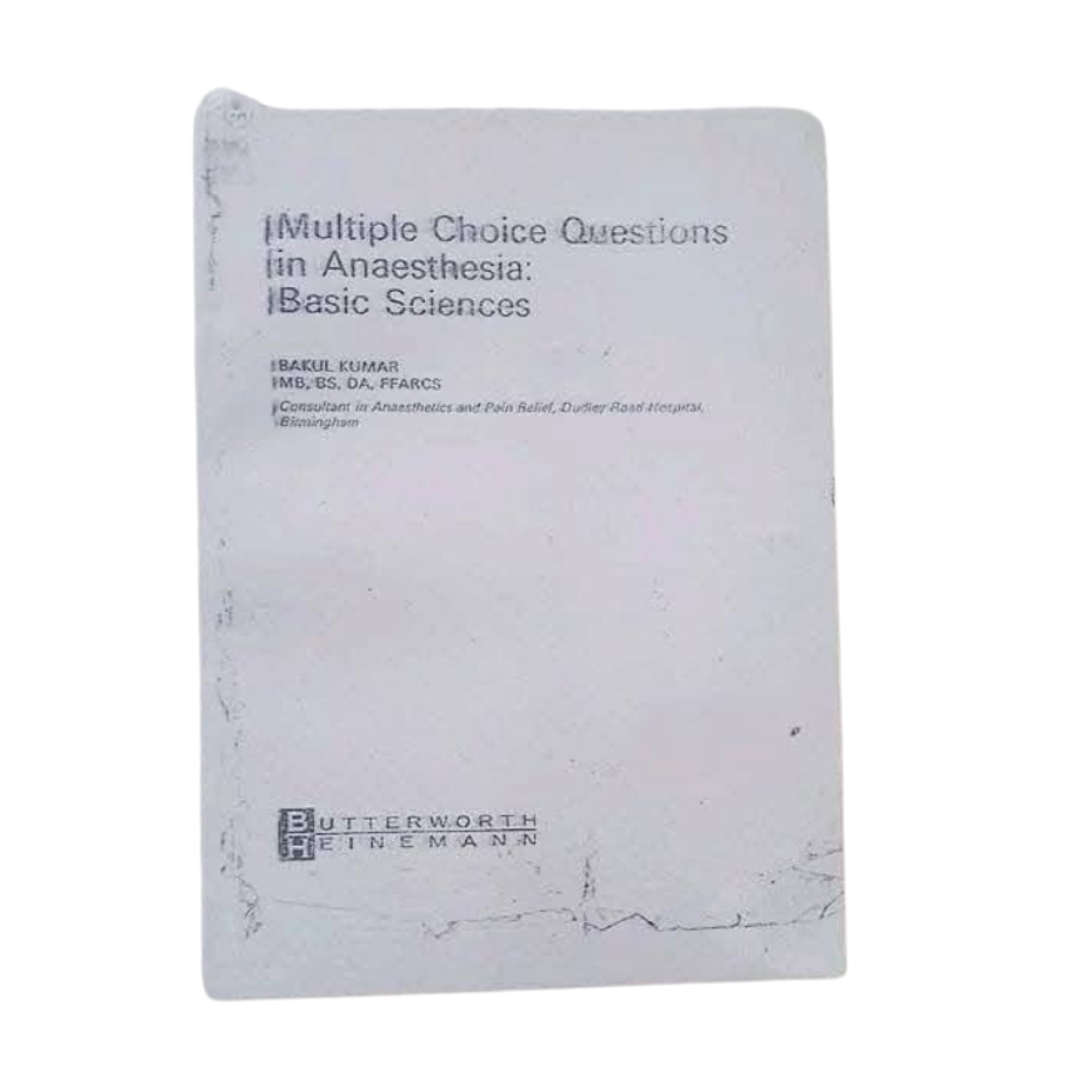 MCQs in anaesthesia basic science