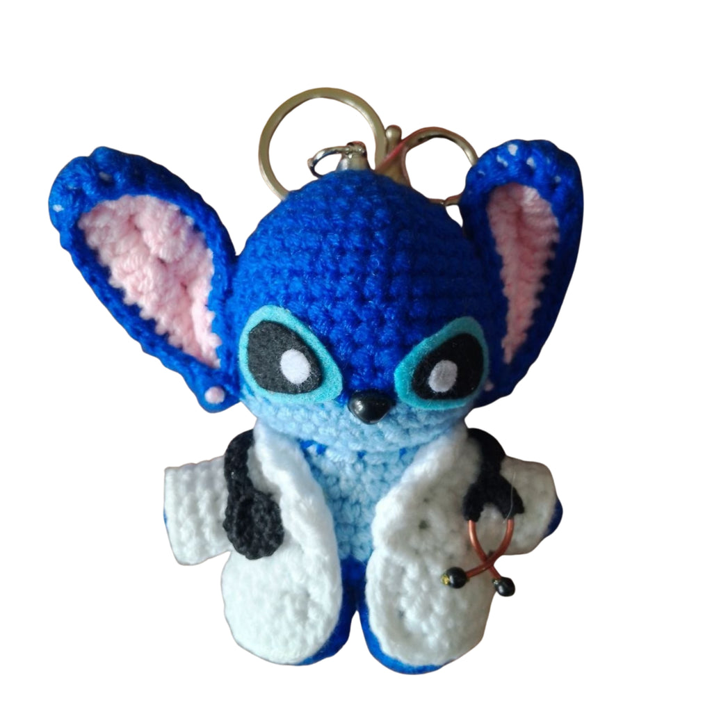 Doctor character key chain