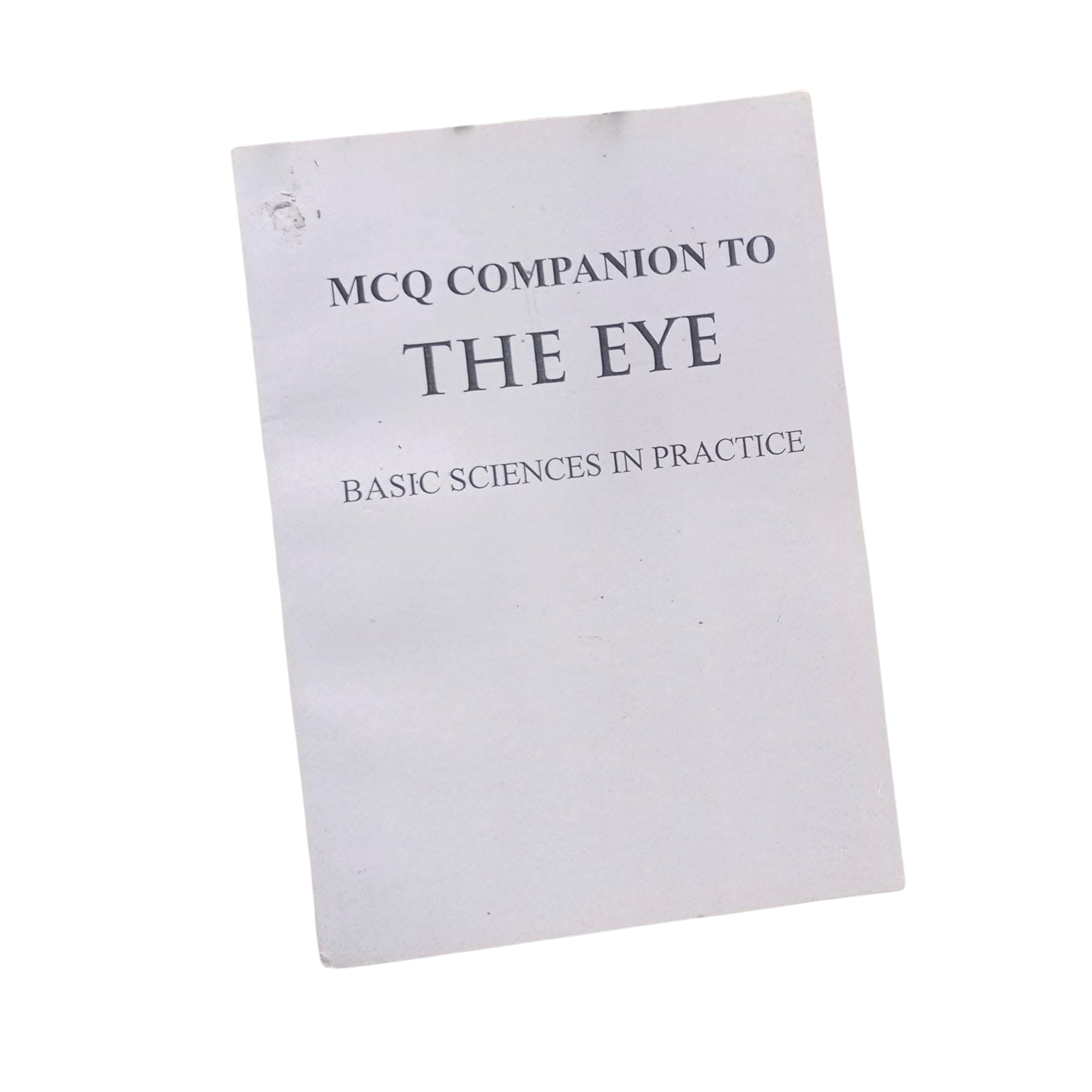 MCQ companion to the eye
