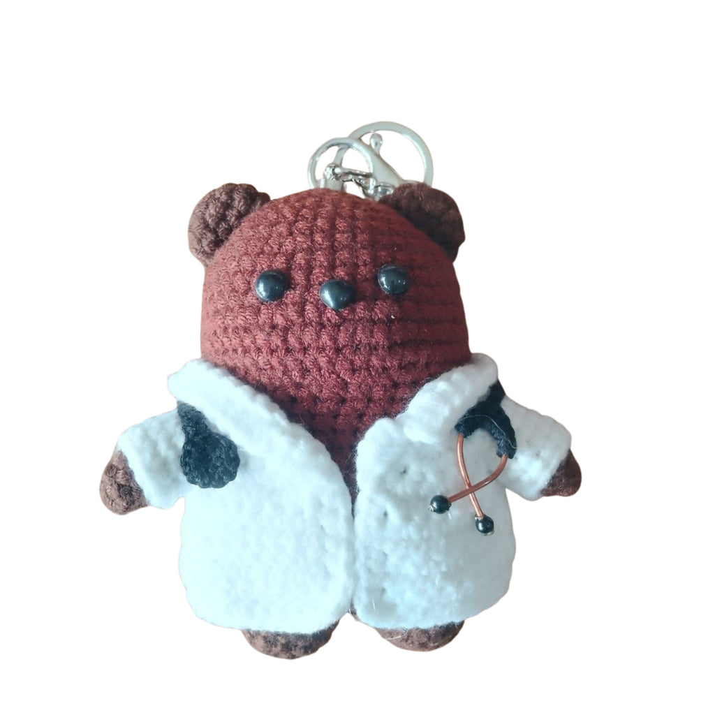 Doctor character key chain