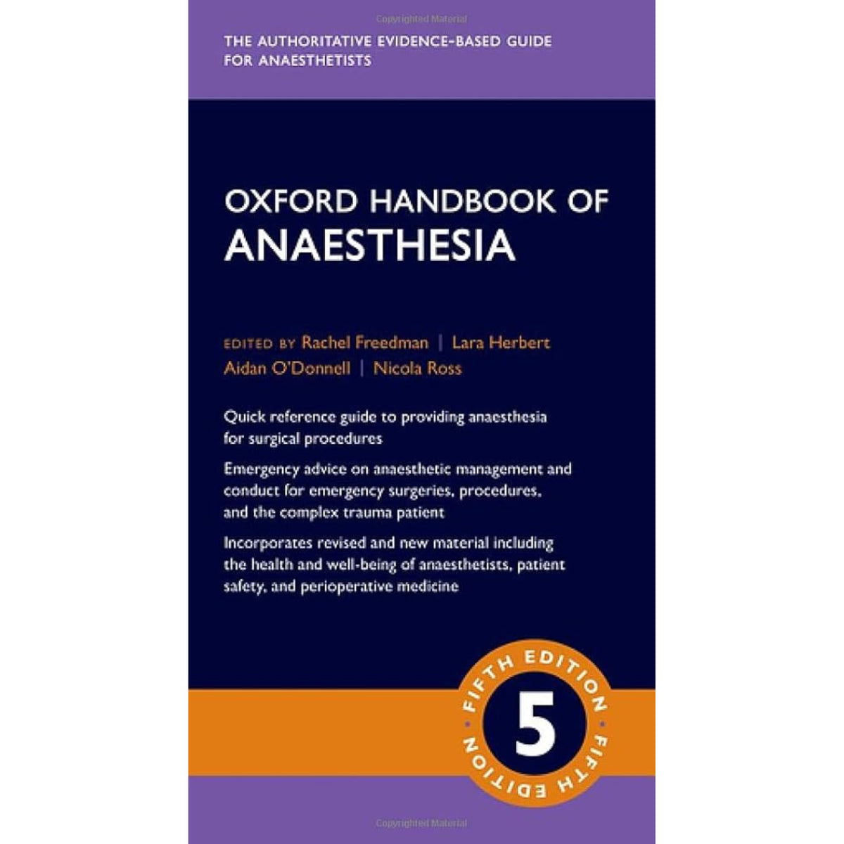 Oxford handbook of anaesthesia 5e