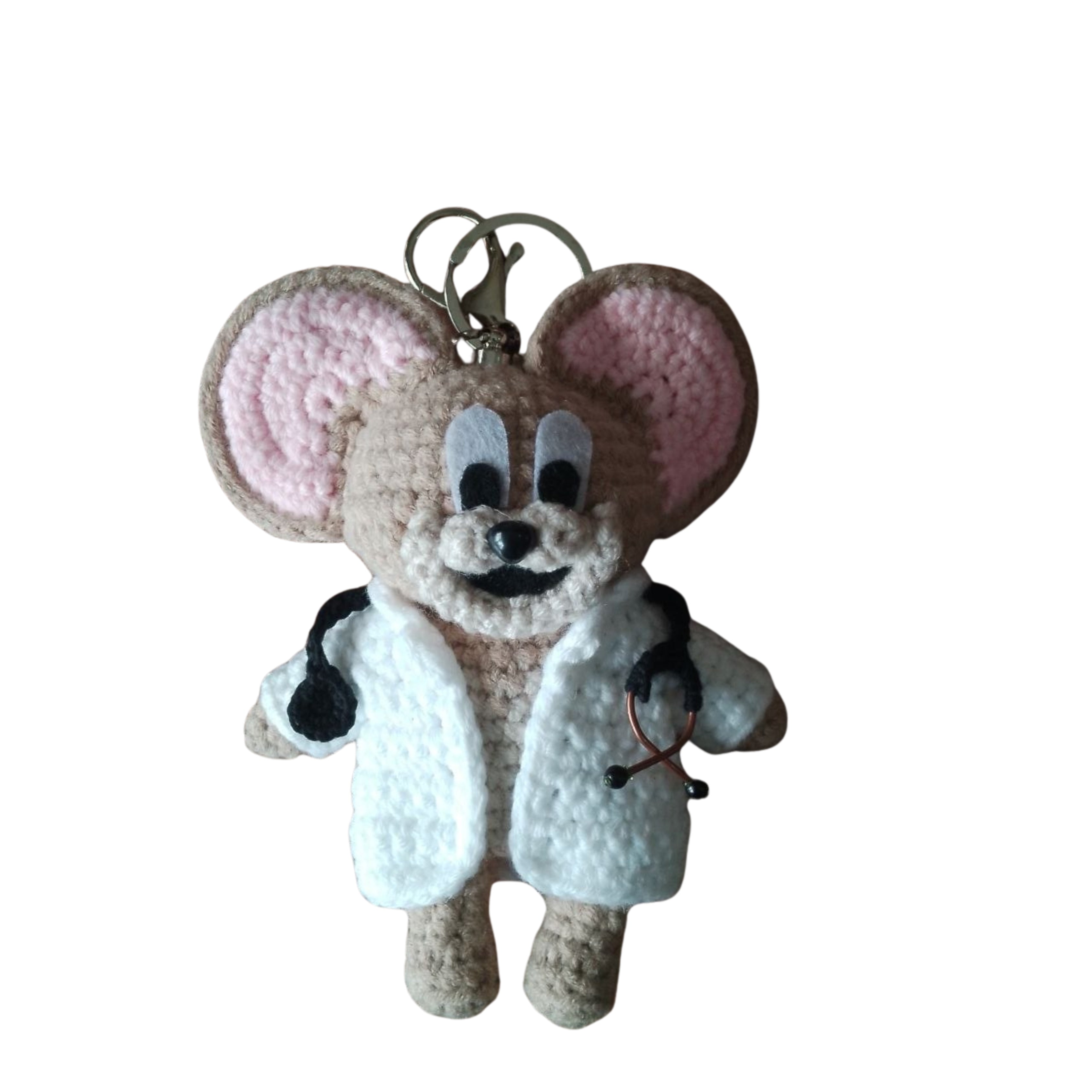 Doctor character key chain