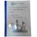Hexagon surgery bedside note