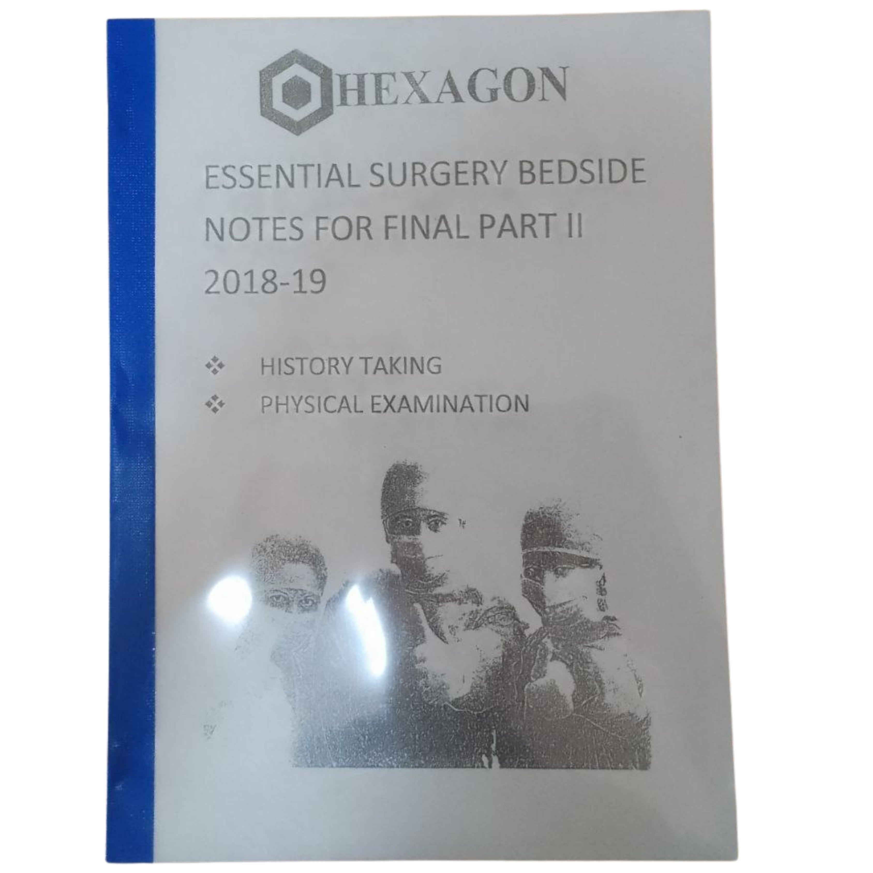 Hexagon surgery bedside note